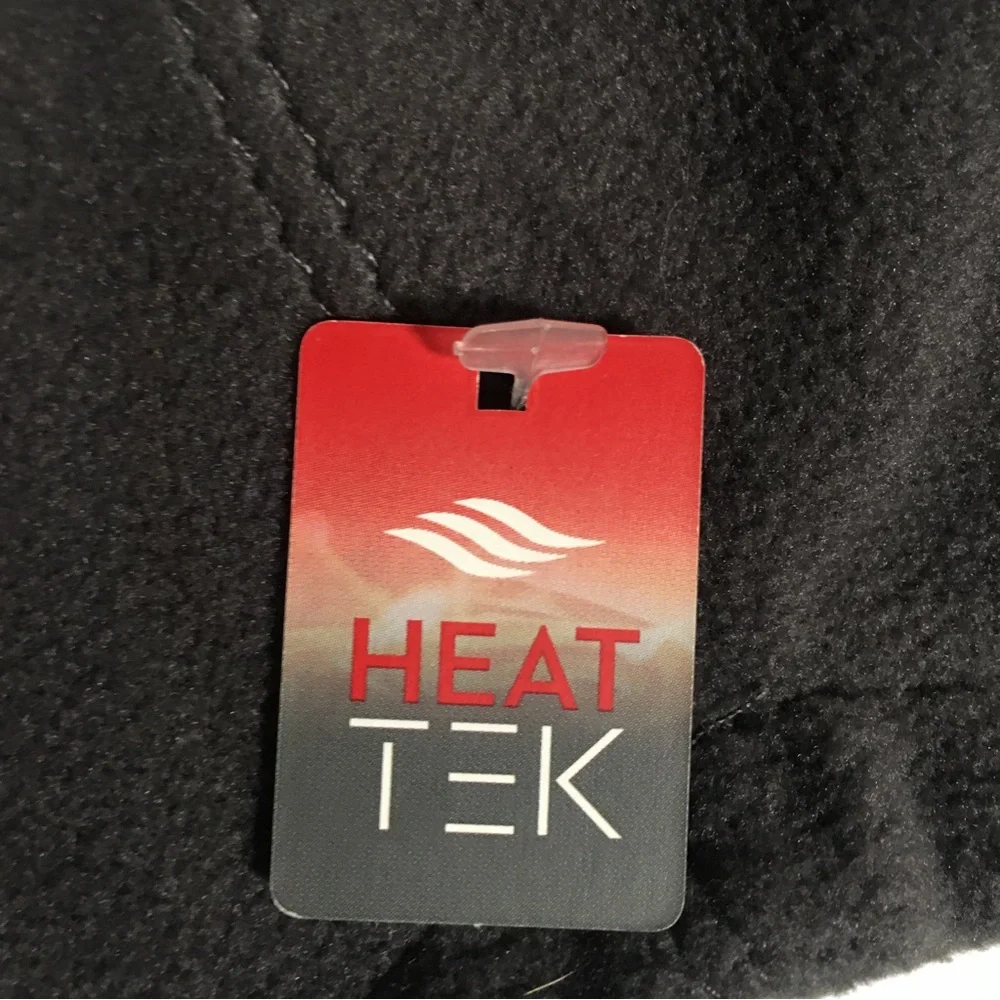 4 in 1 TEK Gear Heat Tek Gray Micro fleece hood neck warmer gator balaclava NWT